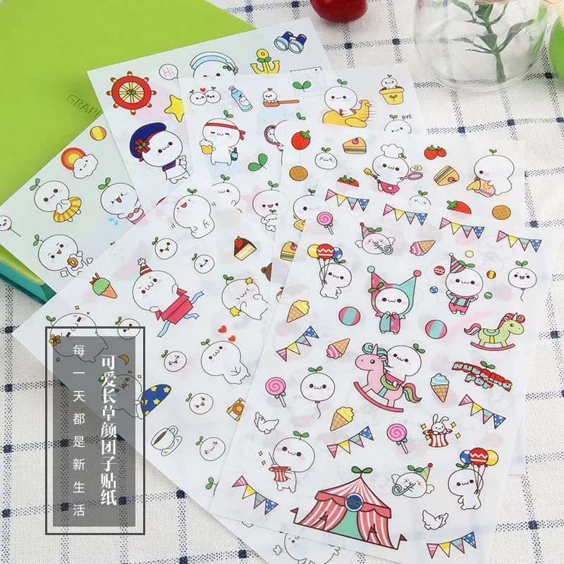 DawnKiss Korean Waterproof Cartoon Cute Transparent thumbnail 2