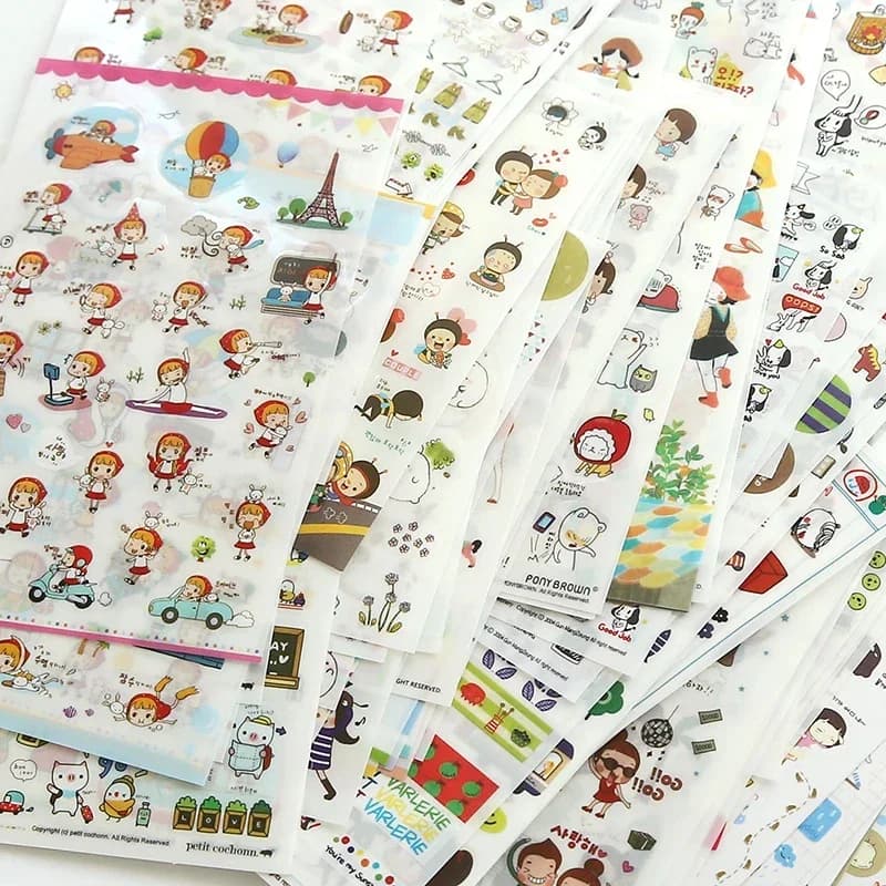 DawnKiss Korean Waterproof Cartoon Cute Transparent thumbnail 3